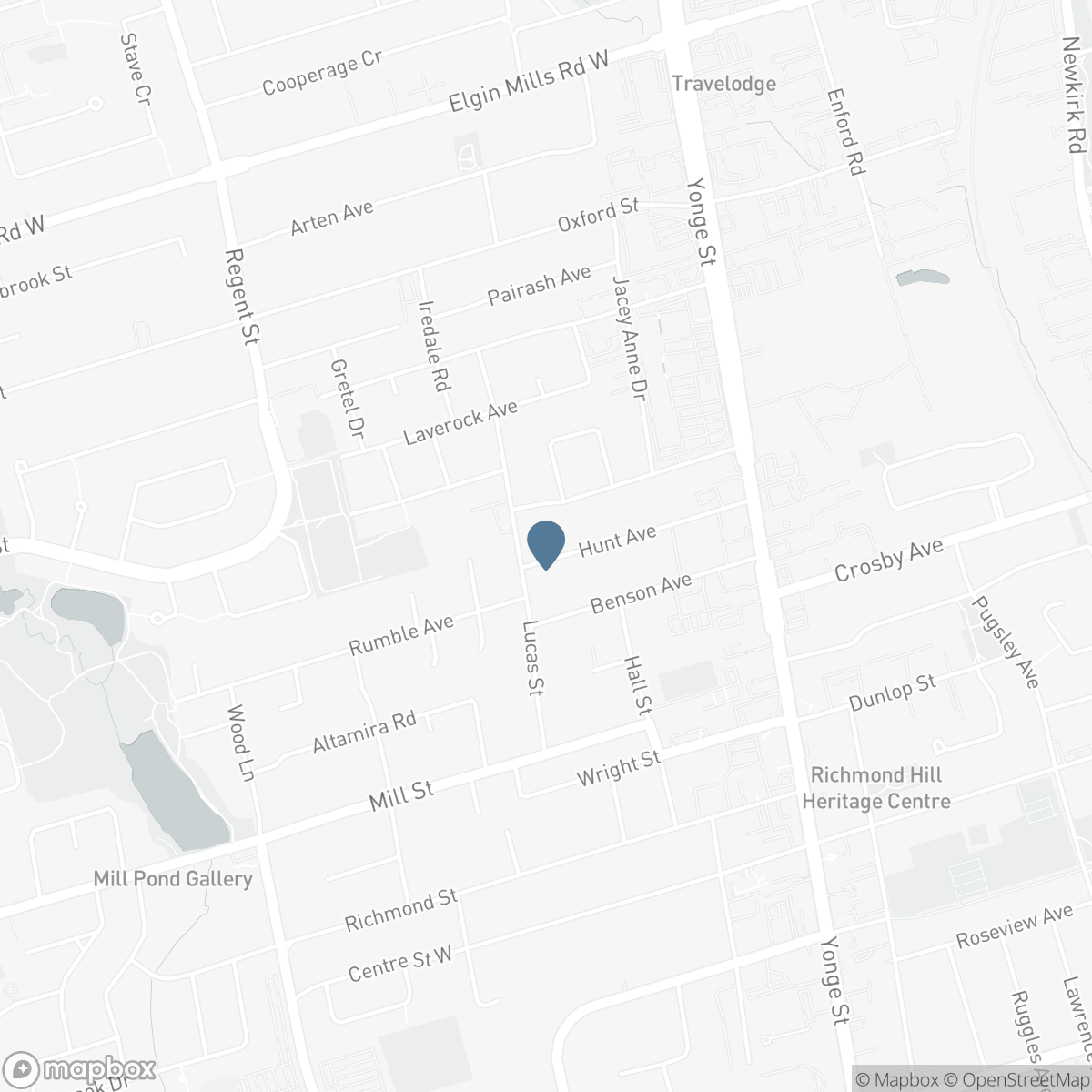 107 HUNT AVENUE, Richmond Hill, Ontario L4C 4H1